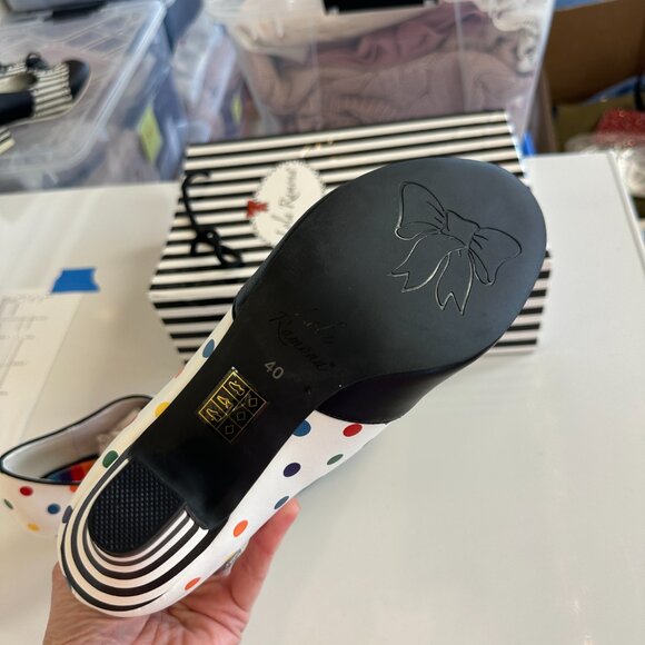 Lola Ramona 40 (Roughtly size 9.5) Shoes Heels New in Box Adorable~! - Picture 4 of 8